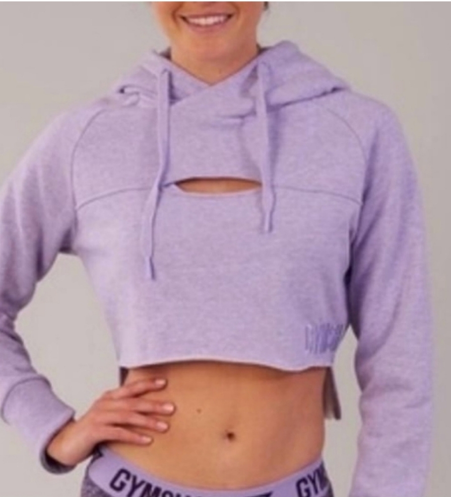 Gym shark peekaboo hoodie